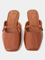 Elitaire Boutique Athena Brown Mule