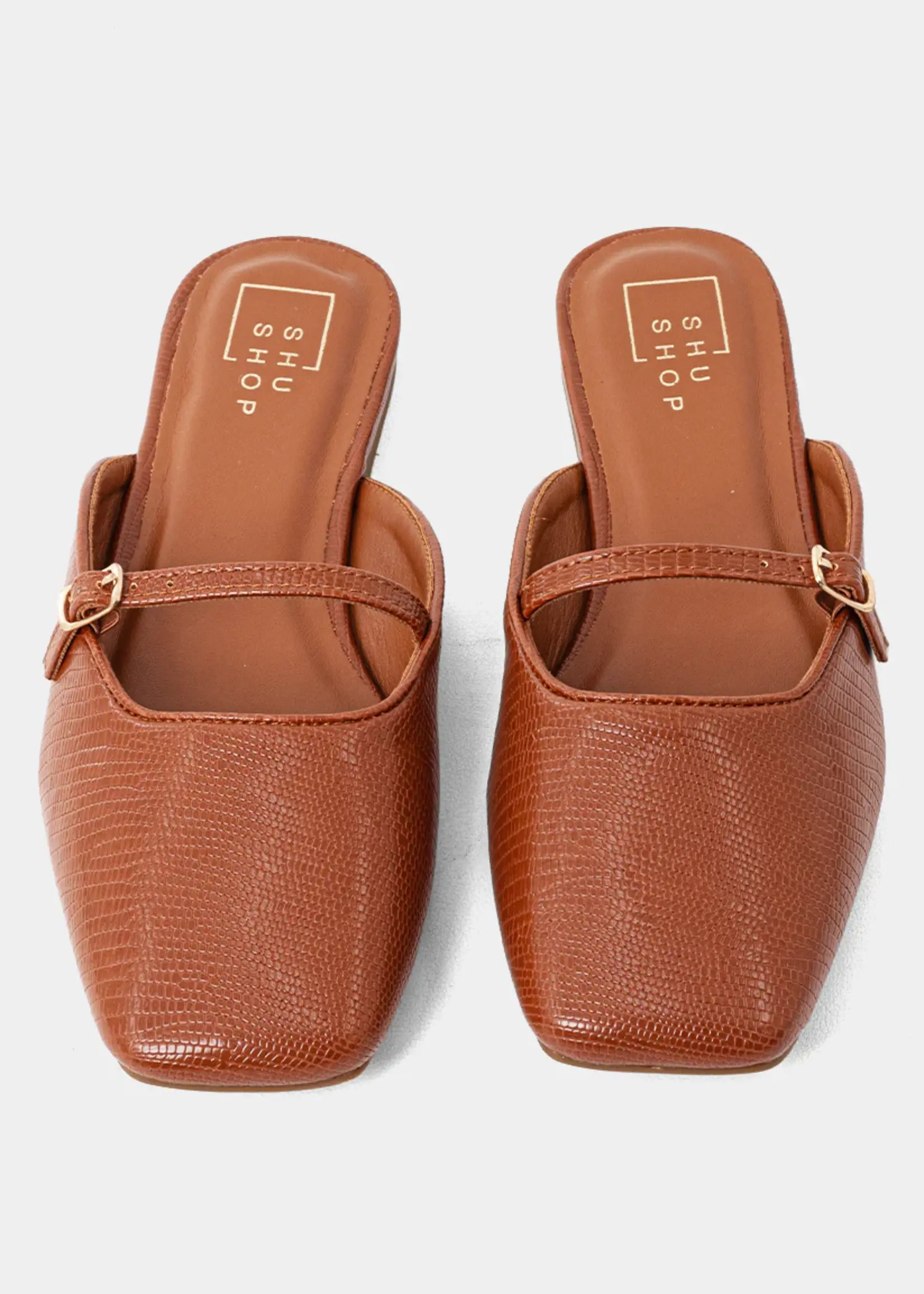 Elitaire Boutique Athena Brown Mule