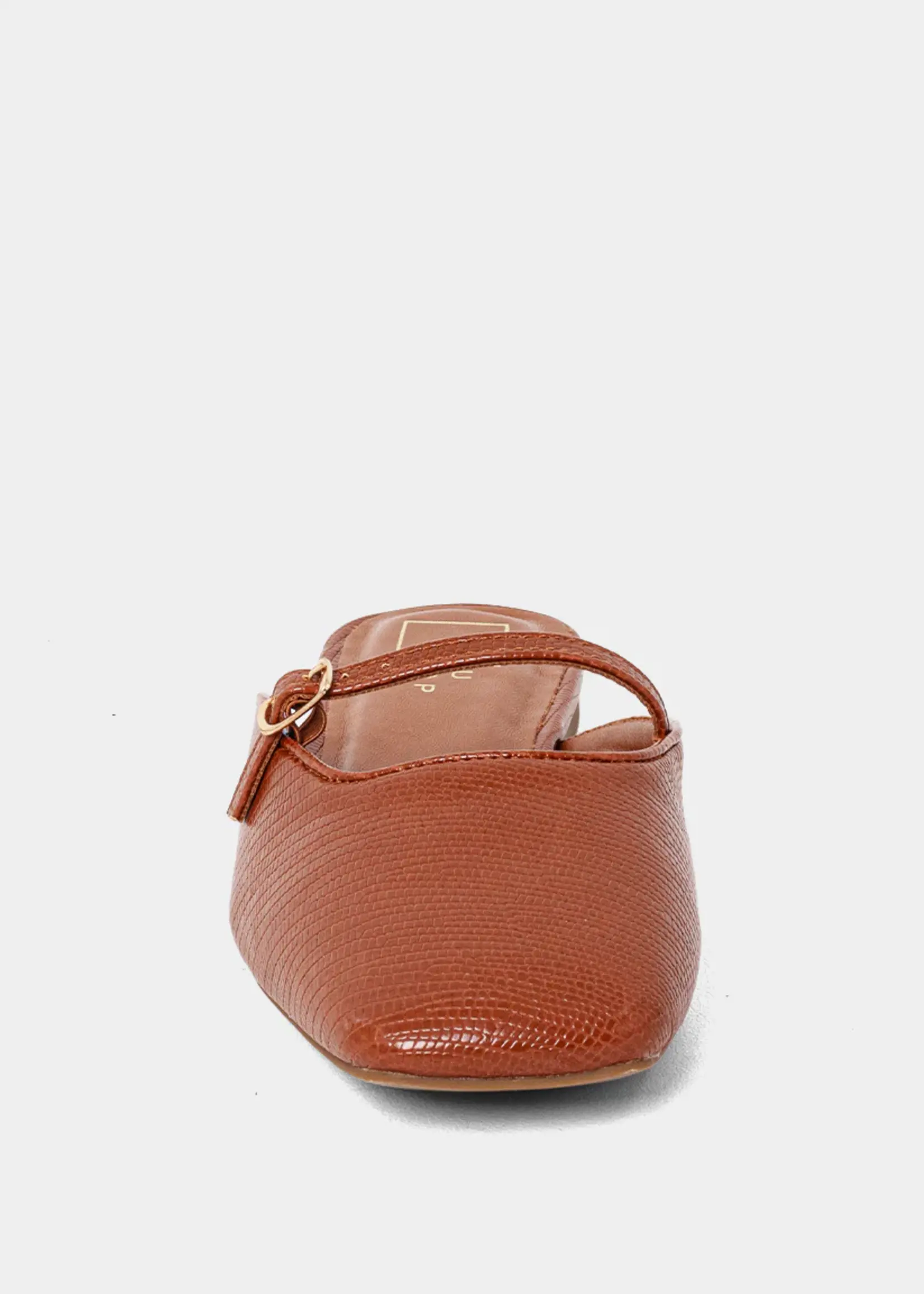 Elitaire Boutique Athena Brown Mule