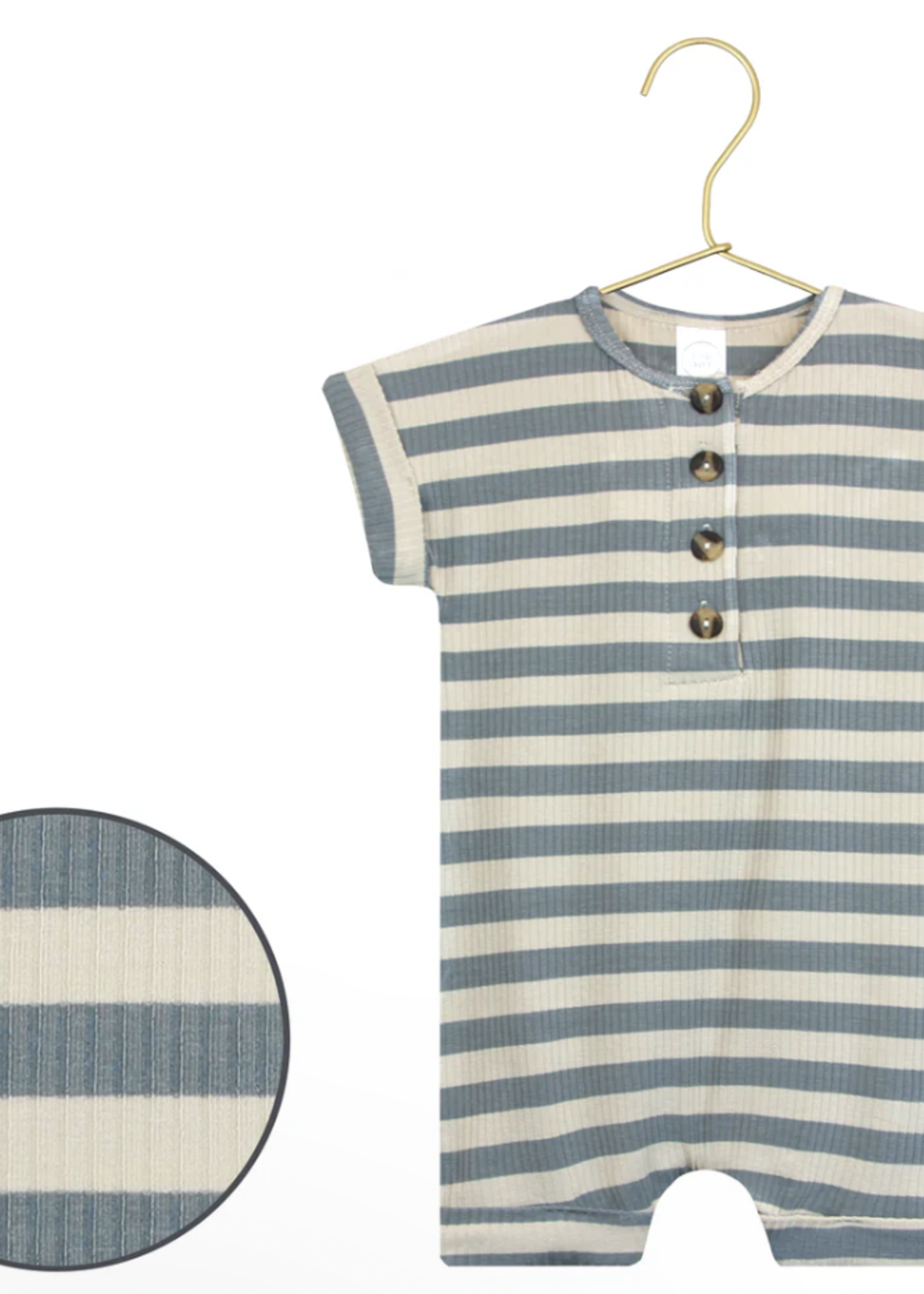 Elitaire Petite Lincoln Ribbed Romper