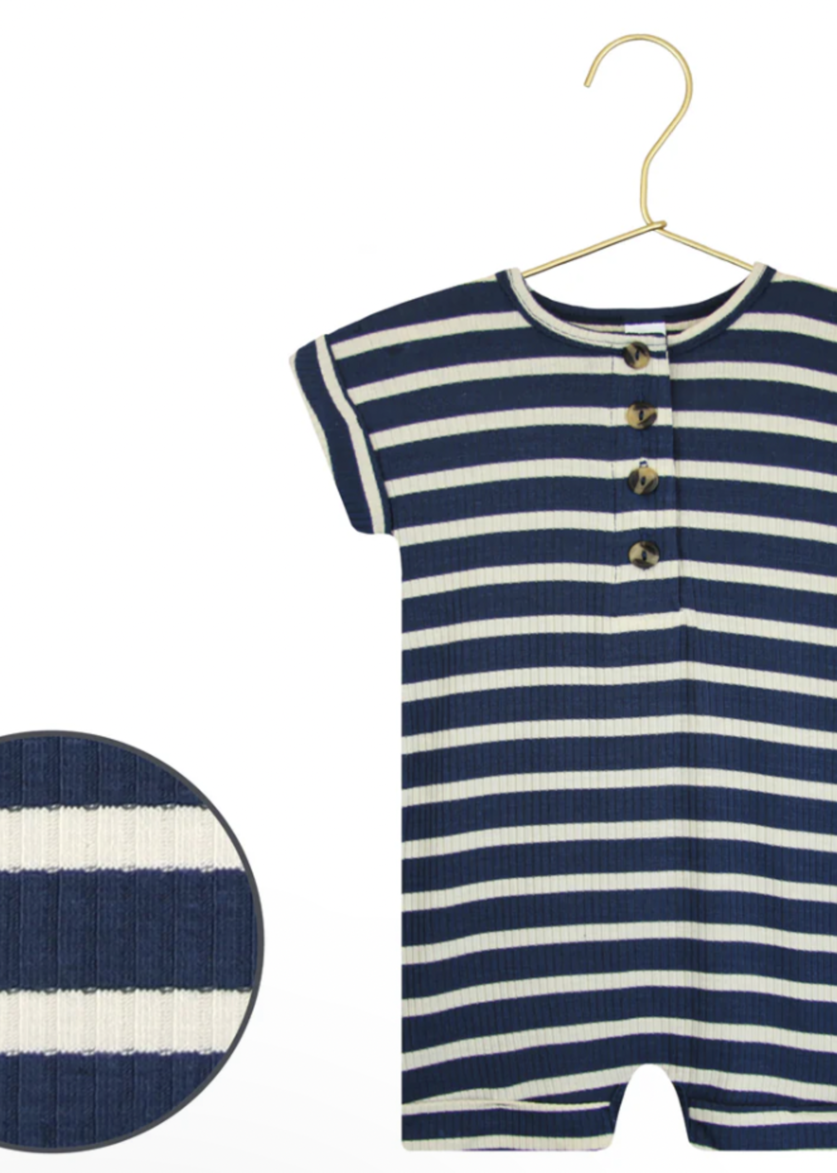 Elitaire Petite Jack Ribbed Romper