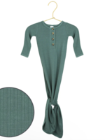 Elitaire Petite Pierce Ribbed Knotted Gown