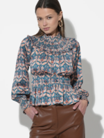 Elitaire Boutique Melodie Mock Neck Blouse