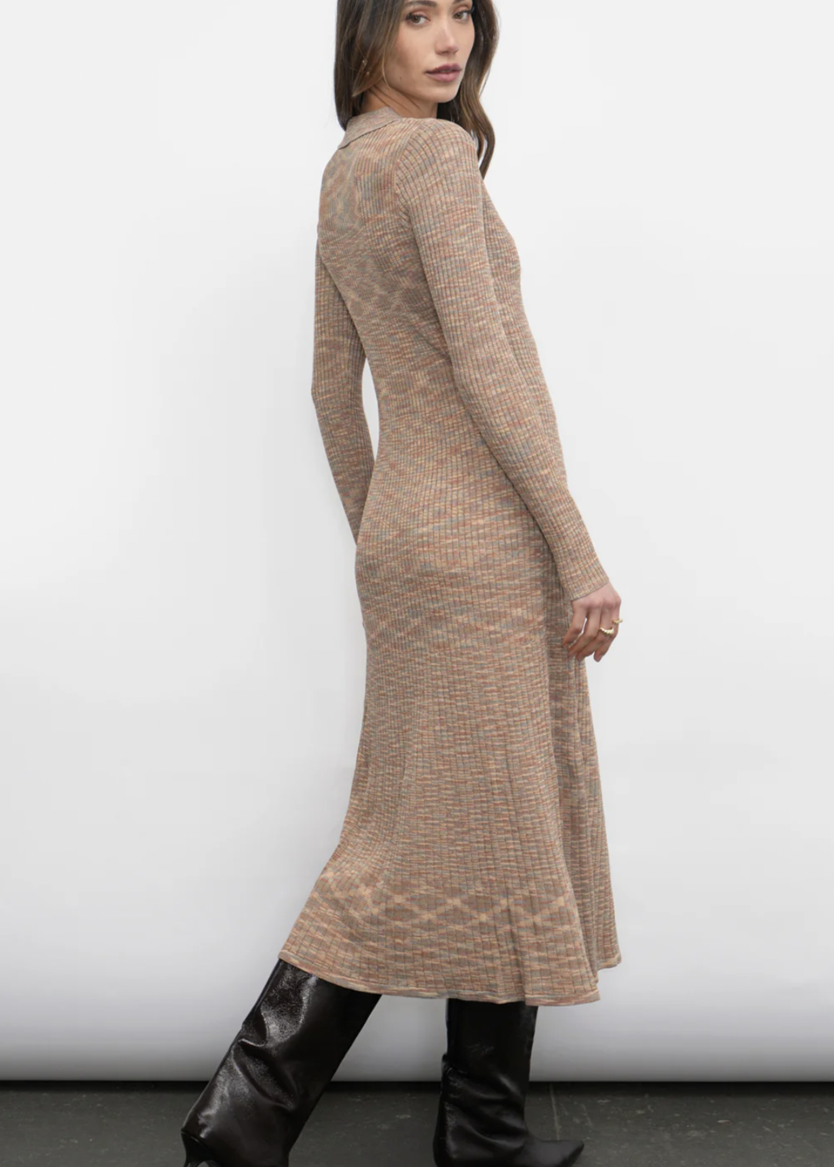 Elitaire Boutique Alba Polo Knit Dress