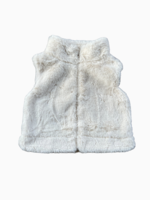 Elitaire Petite Cream Fur Vest