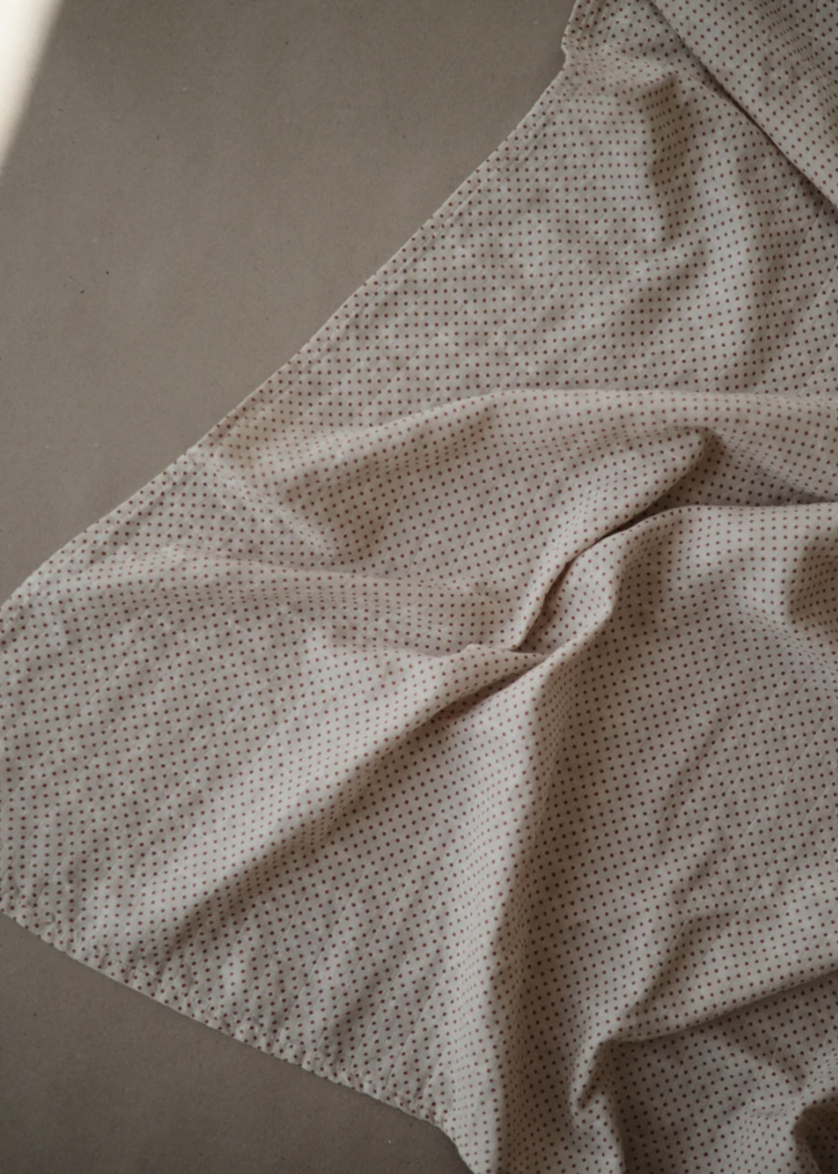 Elitaire Petite Muslin Organic Cotton Swaddle in Caramel Polka Dot