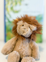 Elitaire Petite Finn the Lion Plush Rattle