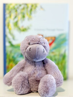 Elitaire Petite Winnie the Hippo Plush Rattle