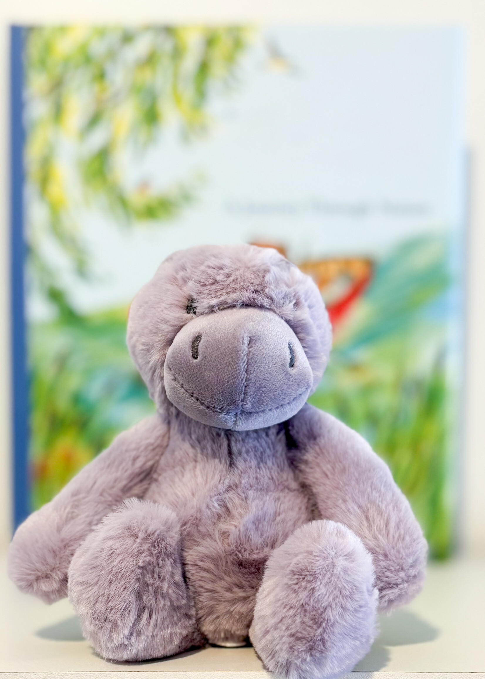 Elitaire Petite Winnie the Hippo Plush Rattle