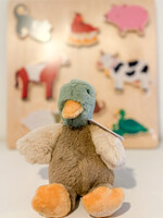 Elitaire Petite Marley the Mallard Plush Rattle