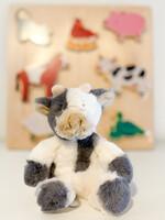 Elitaire Petite Remy the Cow Plush Rattle