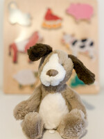 Elitaire Petite Sammy the Puppy Plush Rattle