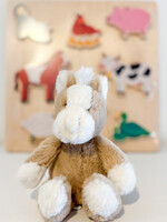 Elitaire Petite Hank the Horse Plush Rattle