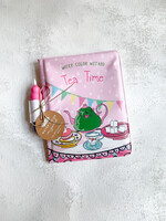 Elitaire Petite Tea Time Water Coloring Book