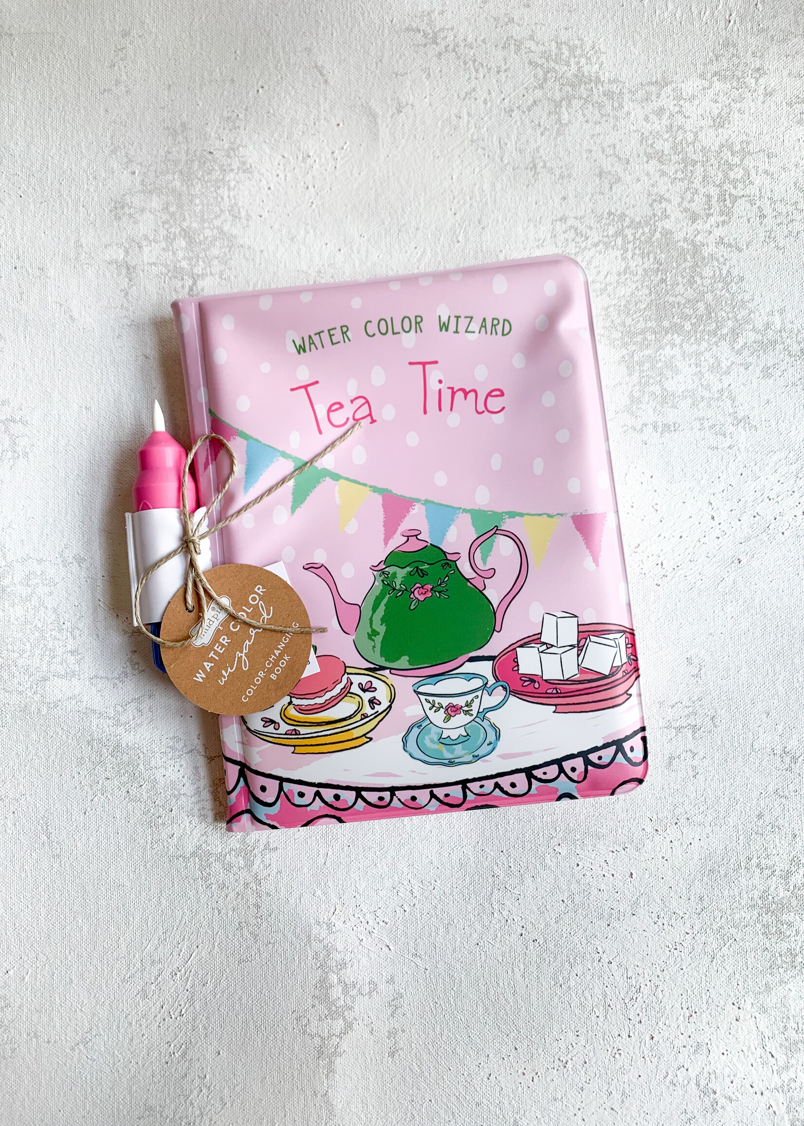 Elitaire Petite Tea Time Water Coloring Book