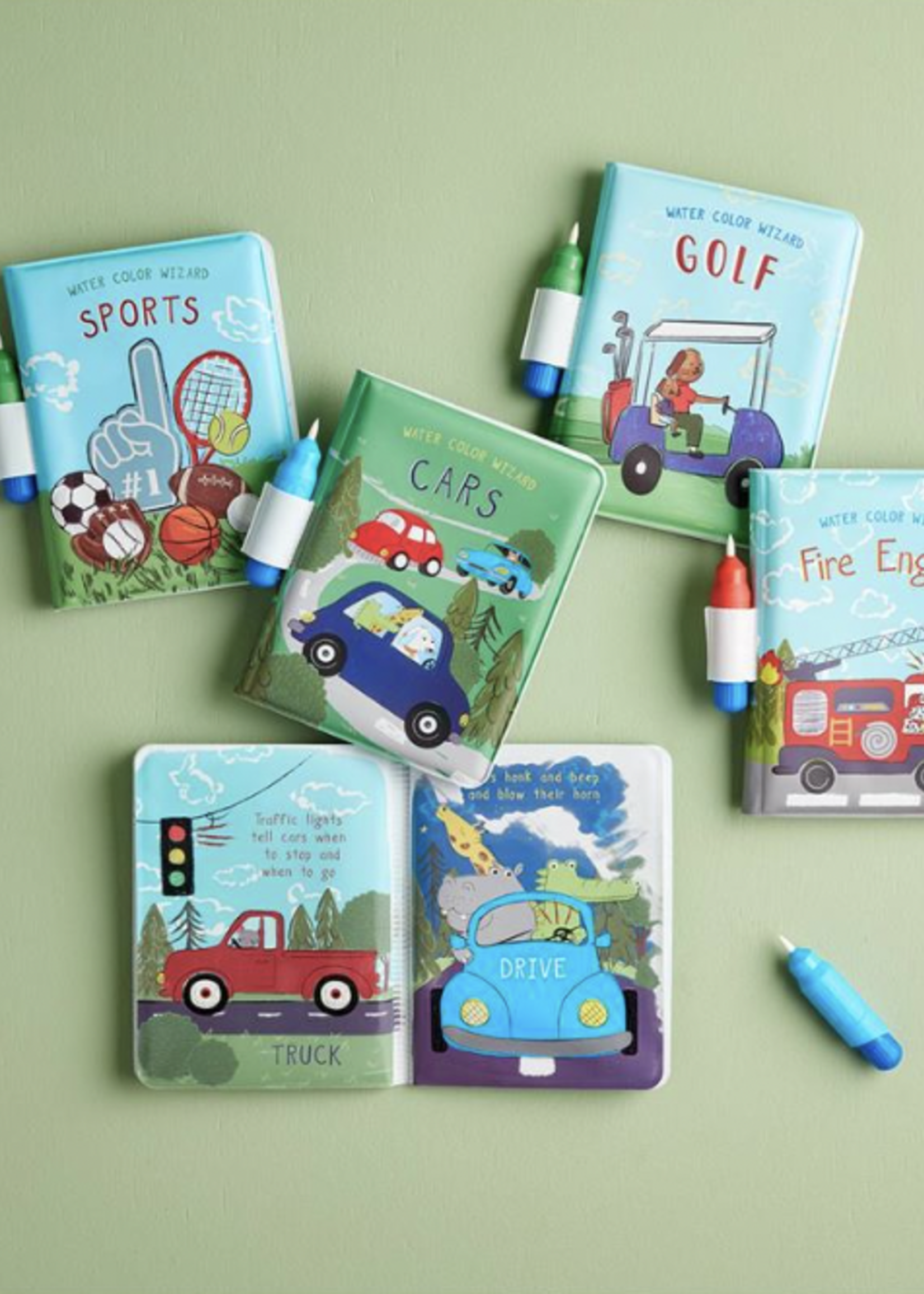 Elitaire Petite Sports Water Coloring Book