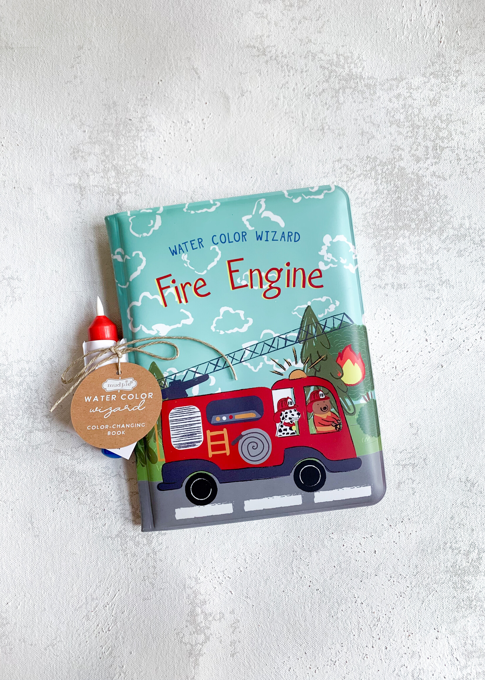 Elitaire Petite Fire Engine Water Coloring Book