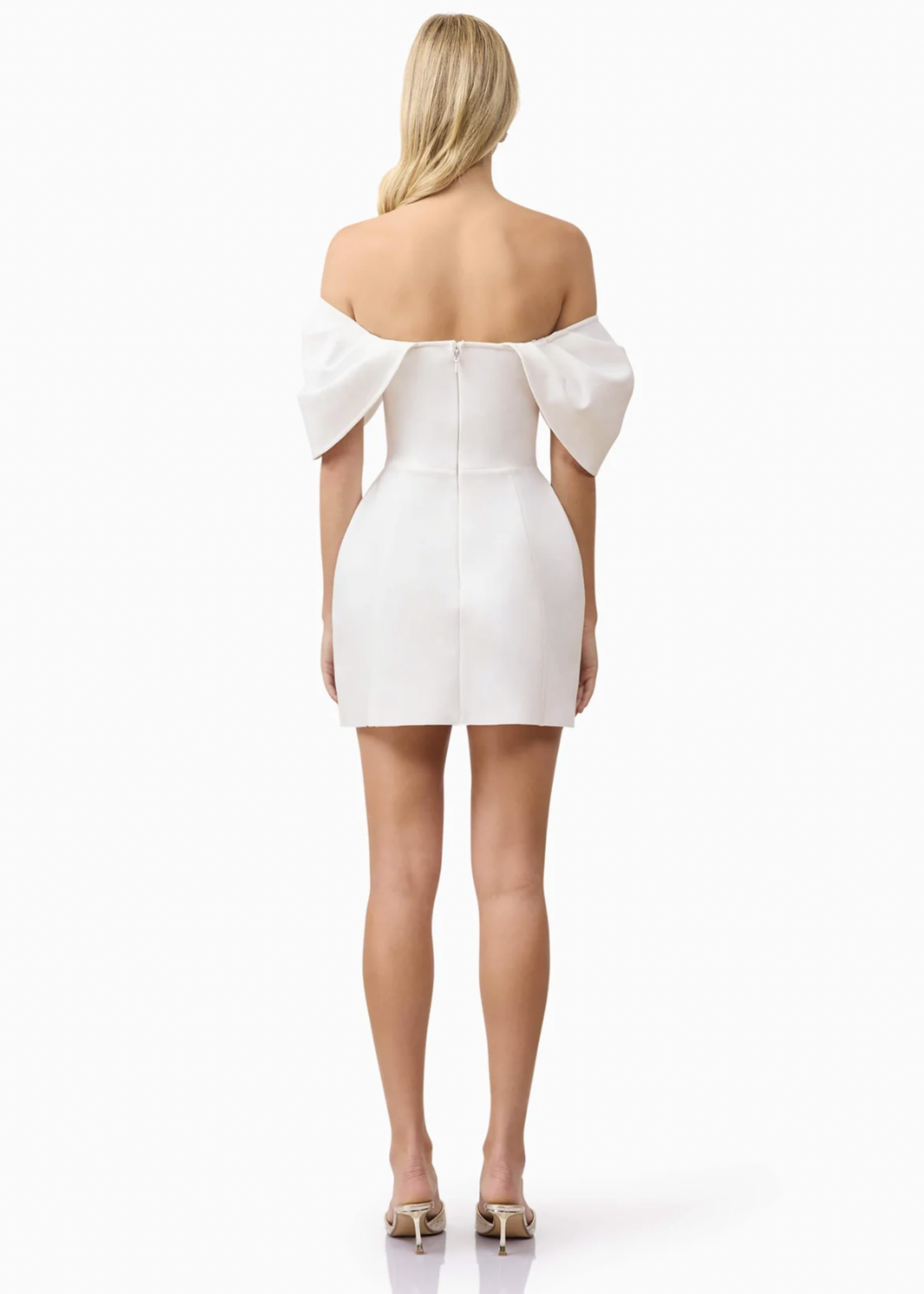 Elitaire Boutique Fiona Off Shoulder Mini Dress