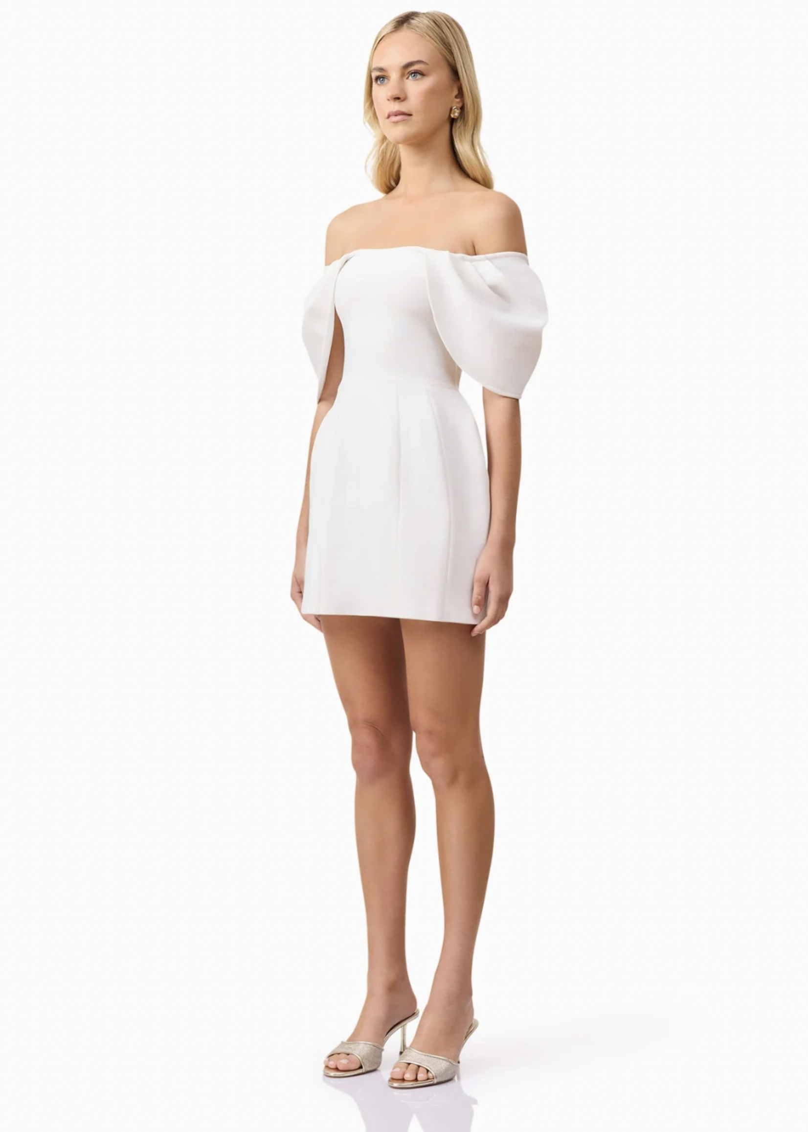 Elitaire Boutique Fiona Off Shoulder Mini Dress