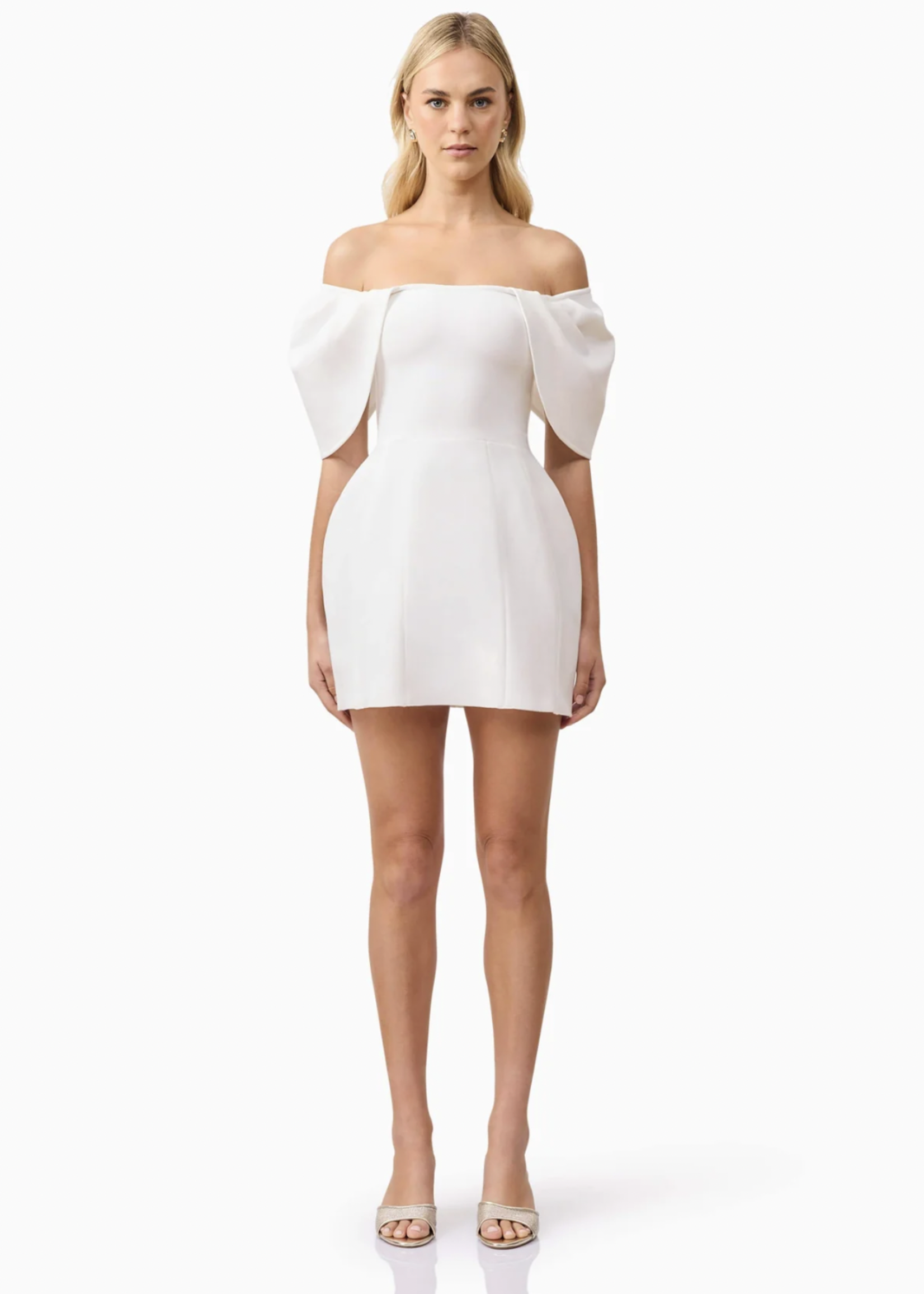 Elitaire Boutique Fiona Off Shoulder Mini Dress