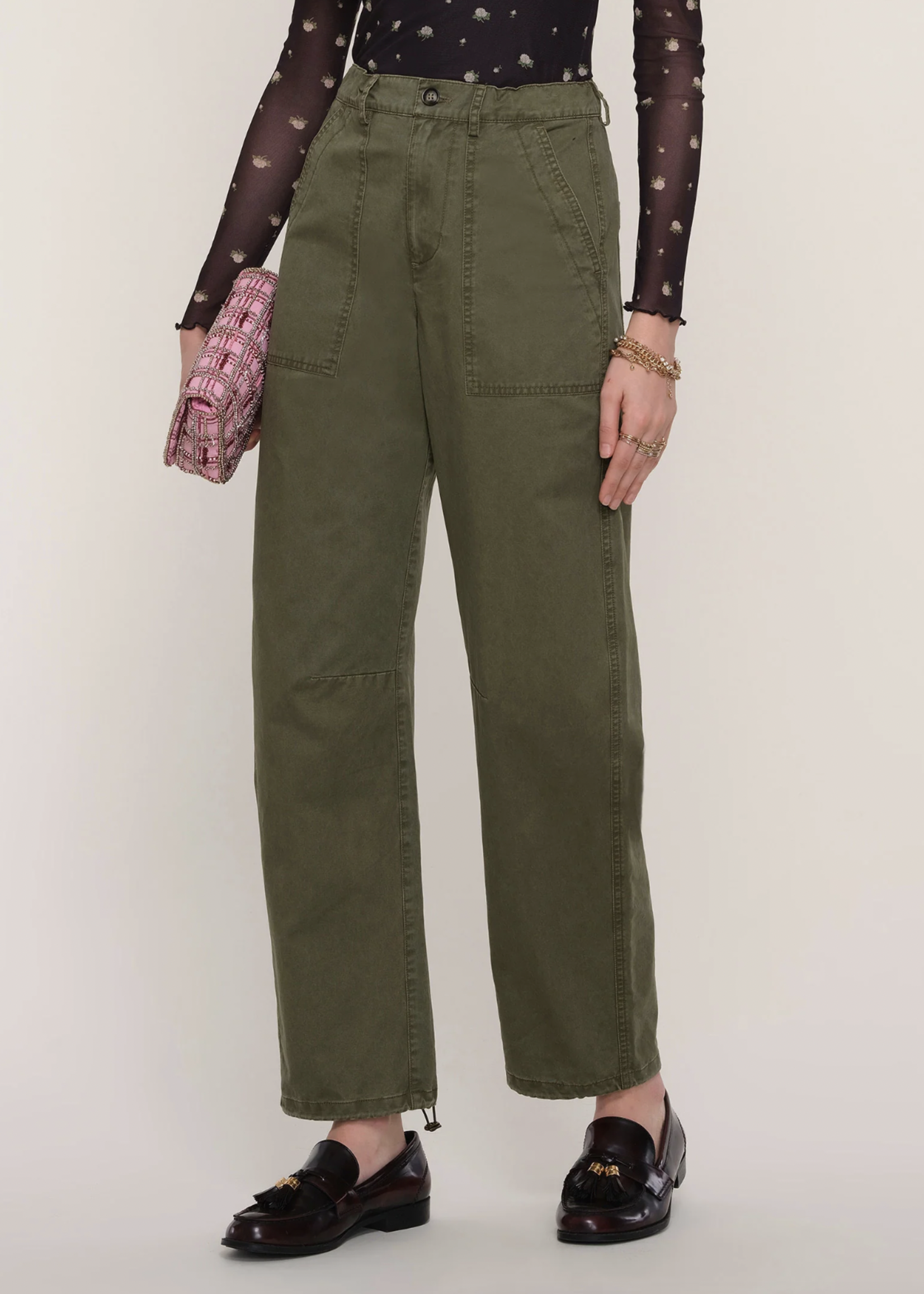 Elitaire Boutique Kaia Pant in Green