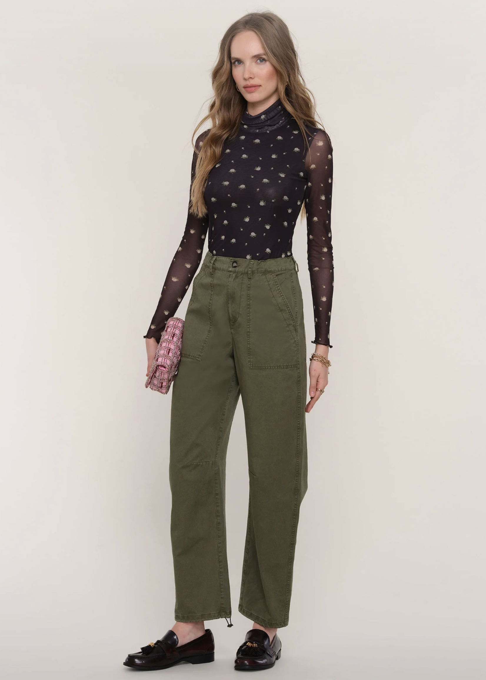 Elitaire Boutique Kaia Pant in Green
