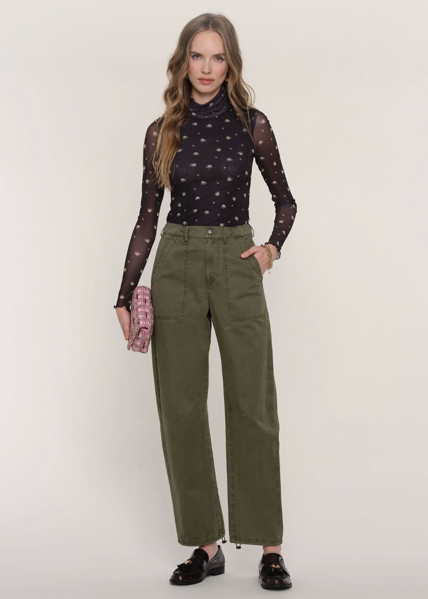 Elitaire Boutique Kaia Pant in Green