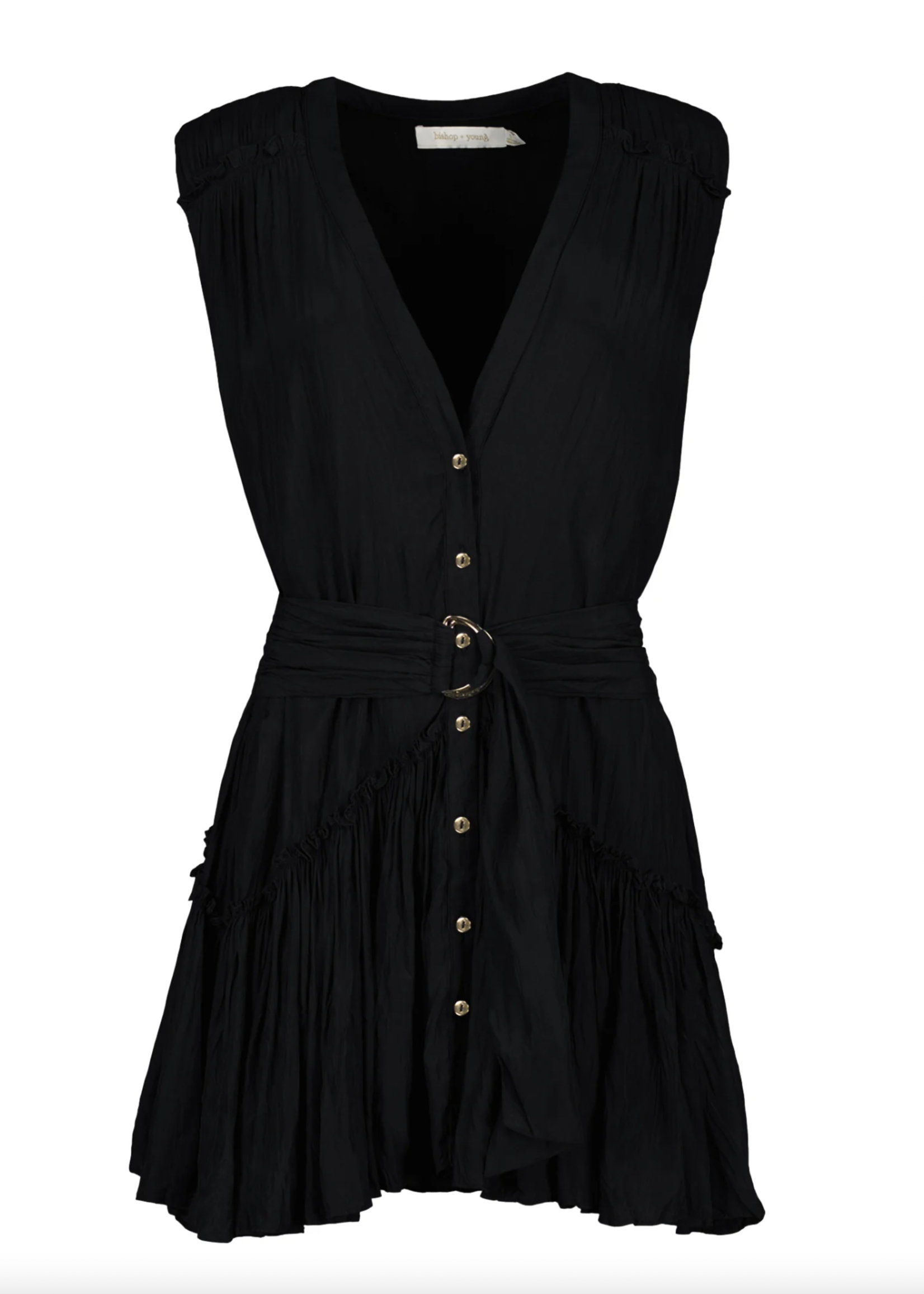 Elitaire Boutique Bridget Belted Mini Dress