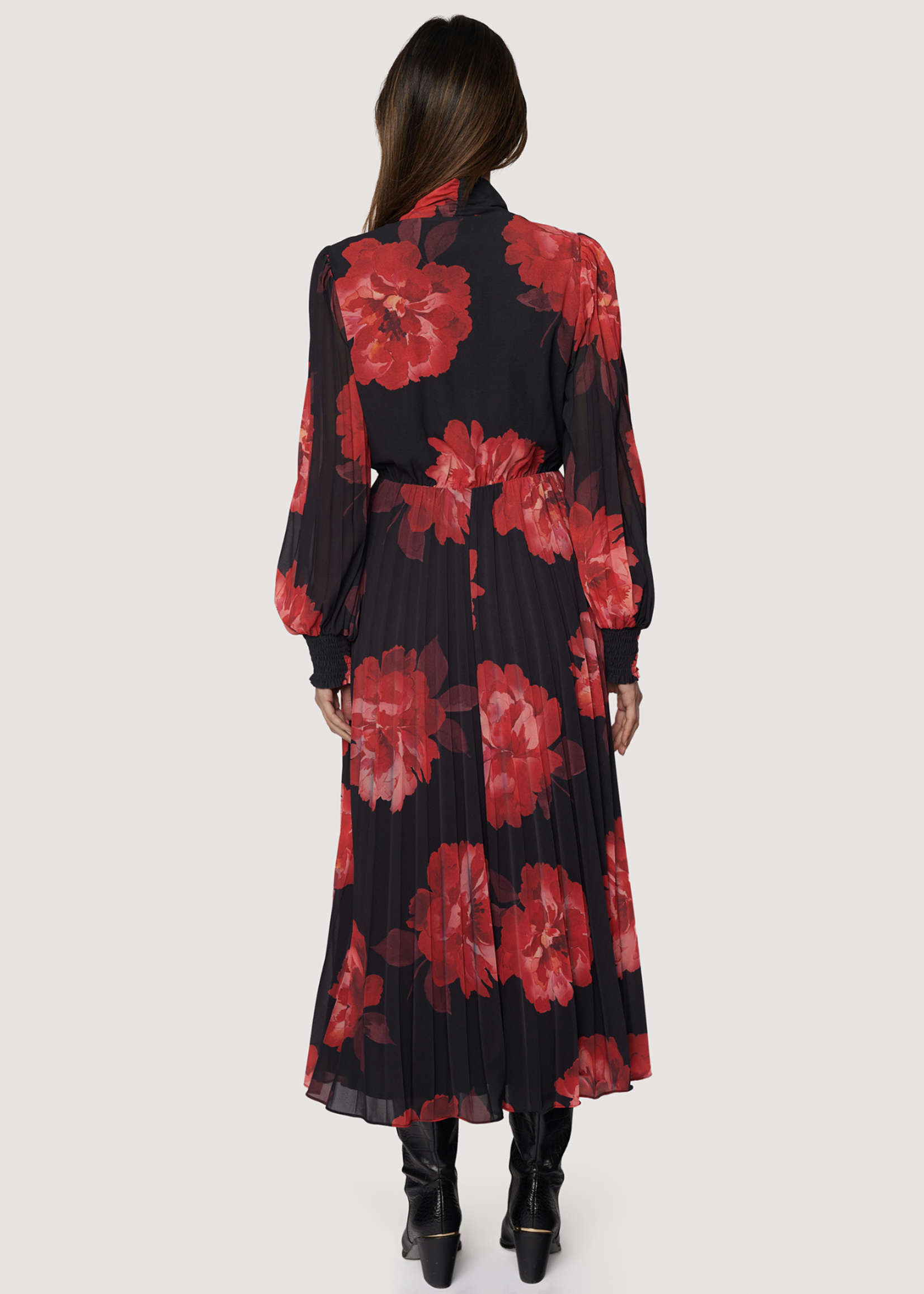 Elitaire Boutique Scarlet Melody Maxi Dress