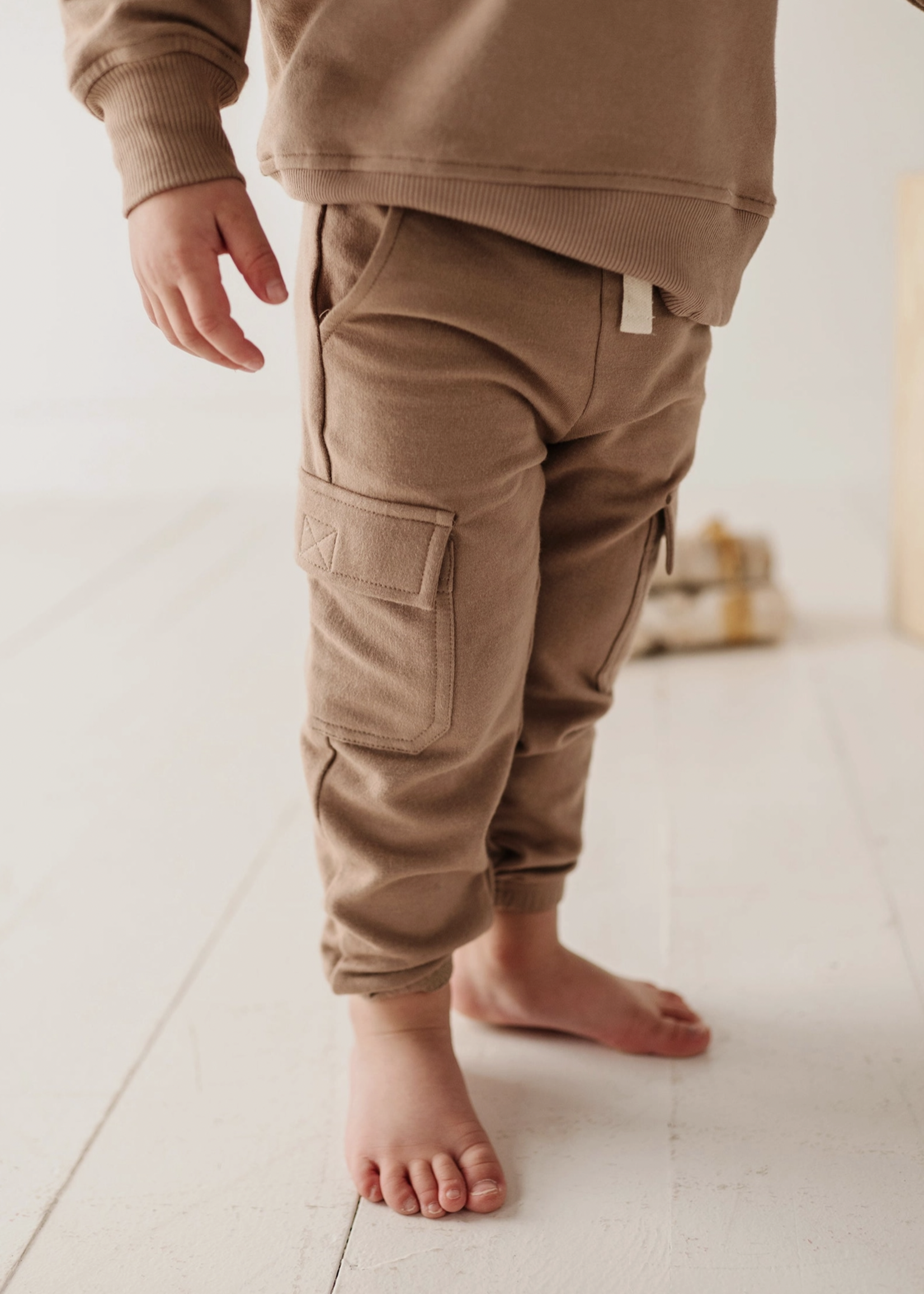 Elitaire Petite Portabella Cargo Joggers