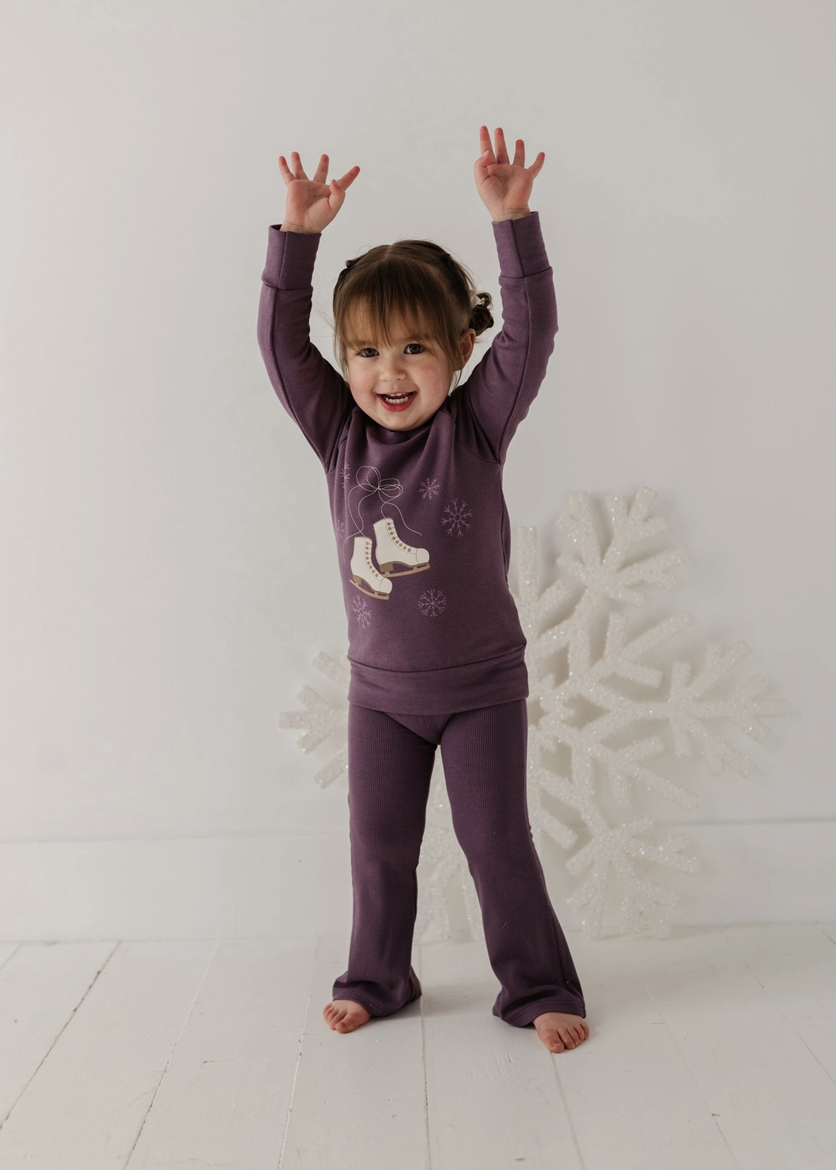 Elitaire Petite Ice Skates Sweatshirt