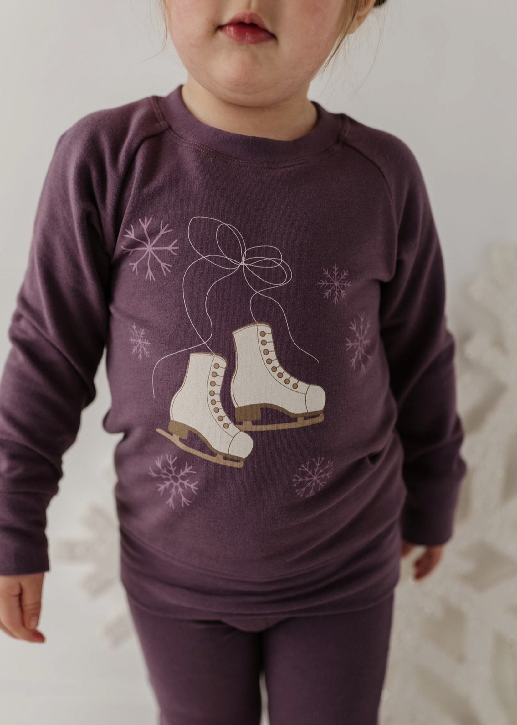 Elitaire Petite Ice Skates Sweatshirt
