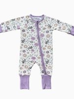 Elitaire Petite Winter Floral Zippered Sleeper