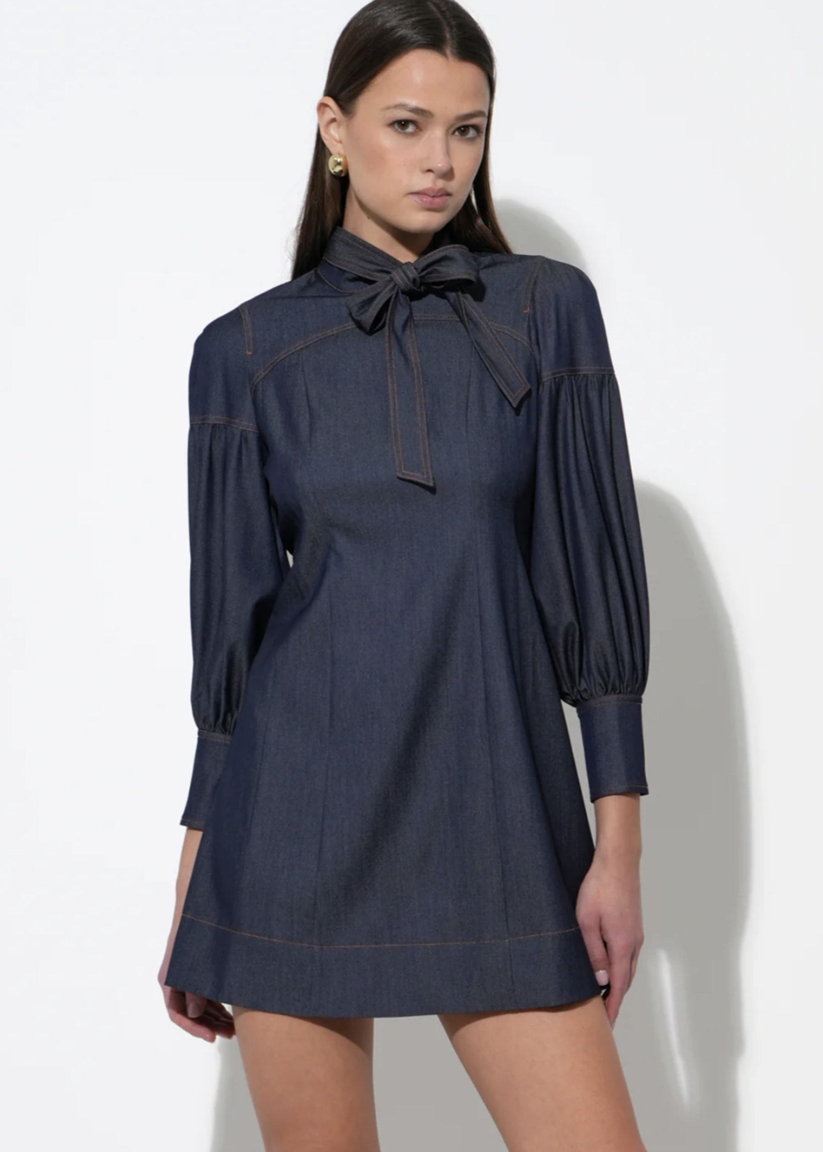 Elitaire Boutique Lilith Denim Mini Dress