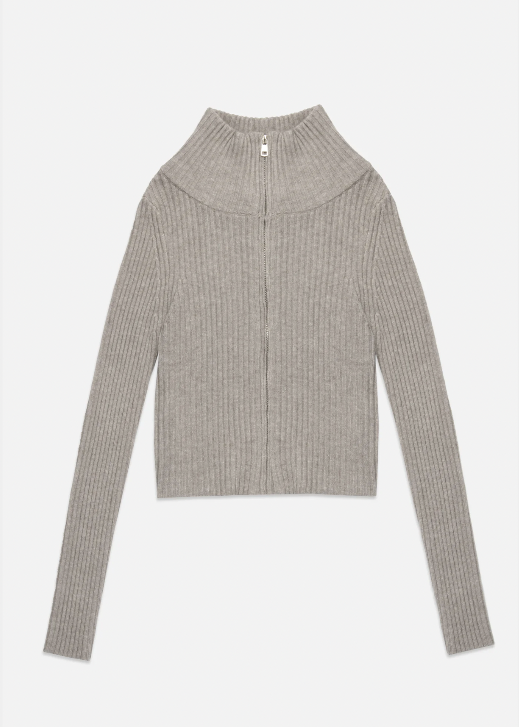 Elitaire Boutique Matt Zip Up Cardigan