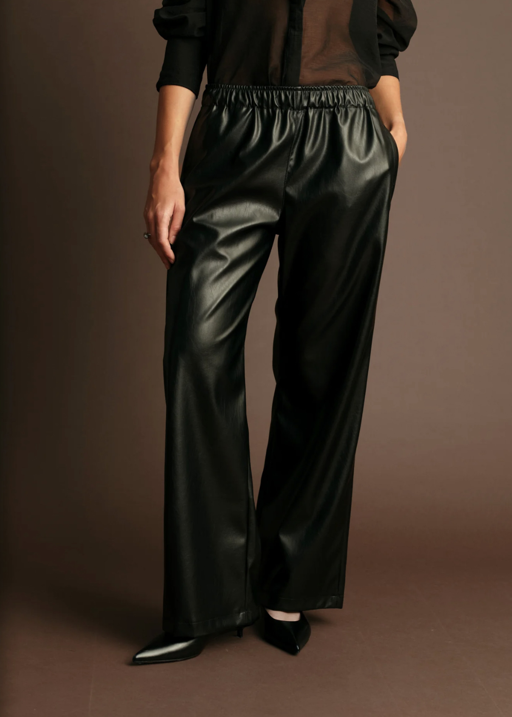 Elitaire Boutique Dante Leather Pants
