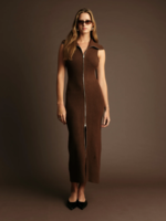 Elitaire Boutique Paul Zip Up Knit Dress