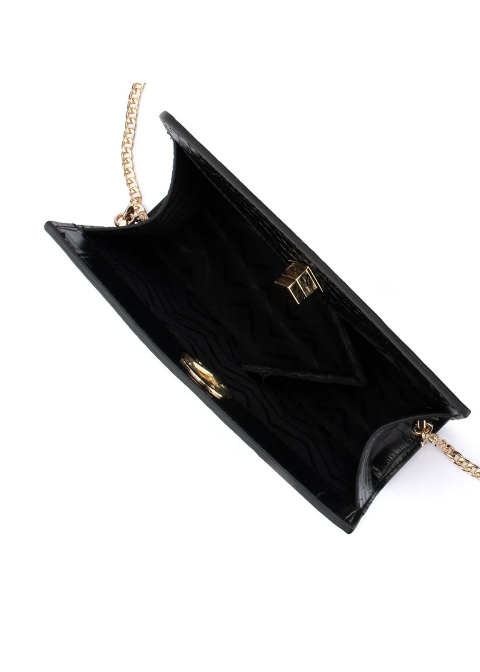 Elitaire Boutique Luna Clutch in Black