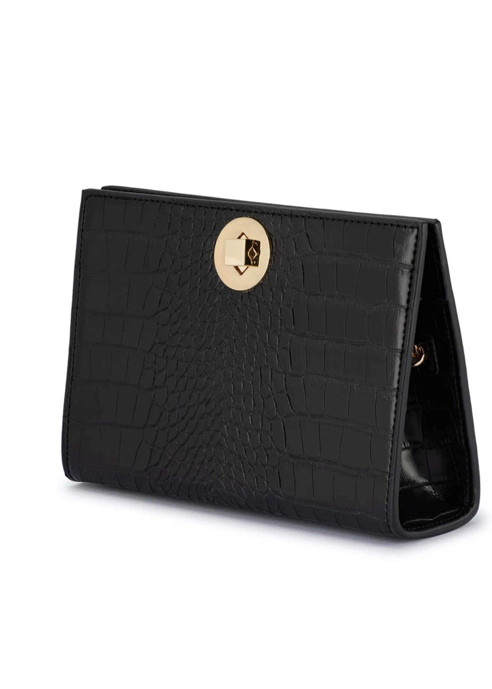 Elitaire Boutique Luna Clutch in Black