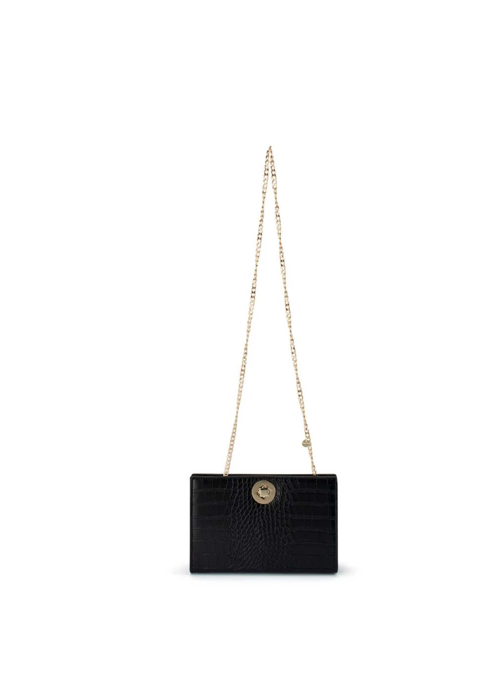 Elitaire Boutique Luna Clutch in Black