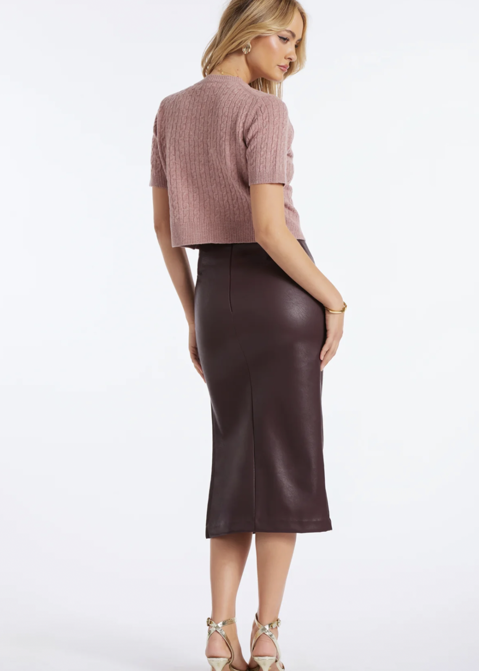 Elitaire Boutique E'Toile Cable Cardigan