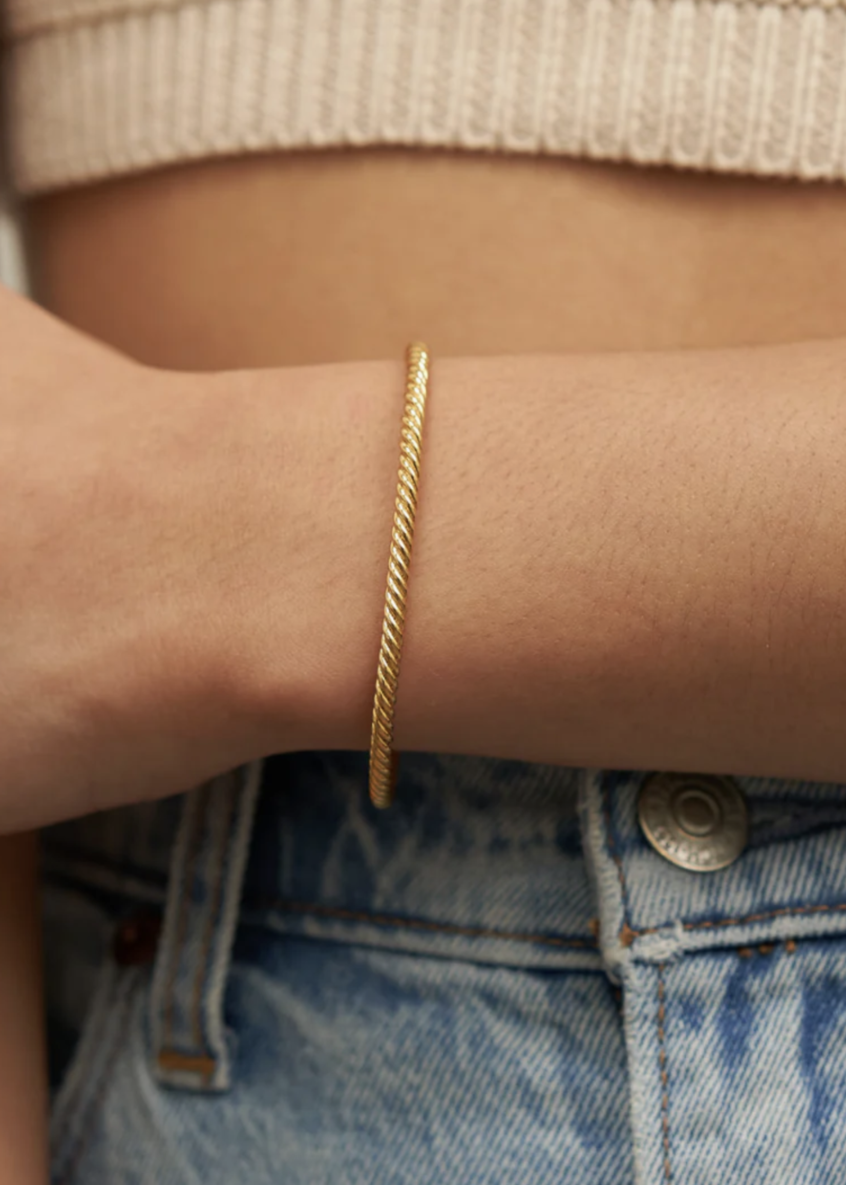 Elitaire Boutique Twisted Mini Bangle