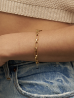 Elitaire Boutique Oval Links Bracelet - Gold