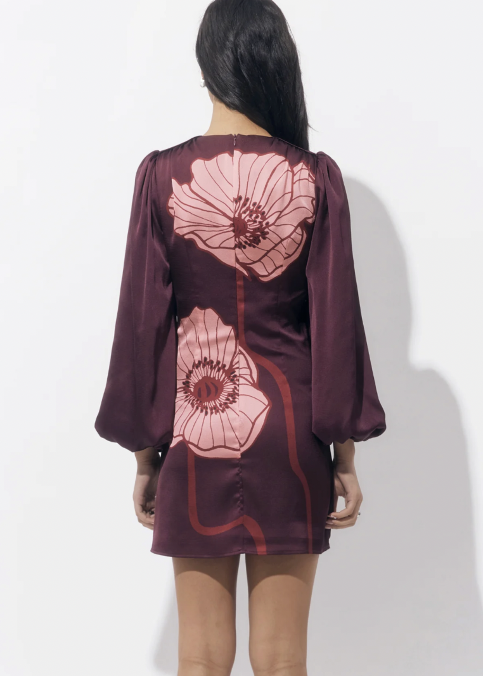 Elitaire Boutique Juno Bubble Sleeve Mini Dress