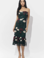Elitaire Boutique Calita Embroidered Midi Dress