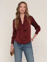 Elitaire Boutique Sawyer Neck Tie Top