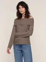 Elitaire Boutique Kendra Off Shoulder Sweater
