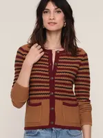 Elitaire Boutique Alix Striped Cardigan