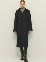 Elitaire Boutique Leighton Coat in Black