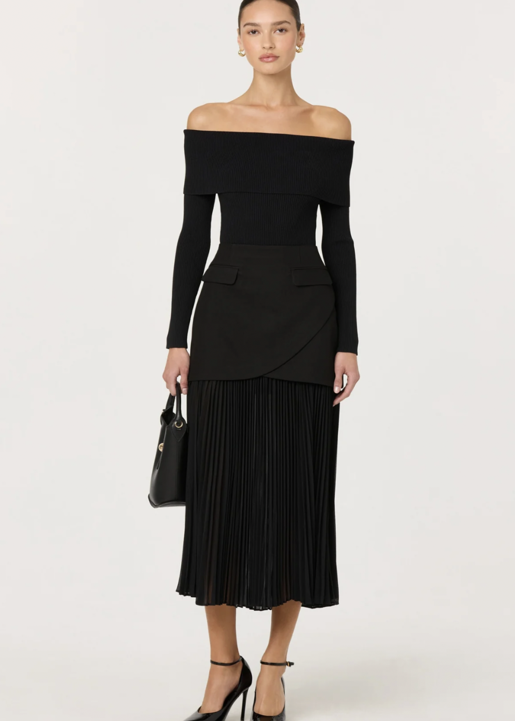 Elitaire Boutique Lidia Off Shoulder Top